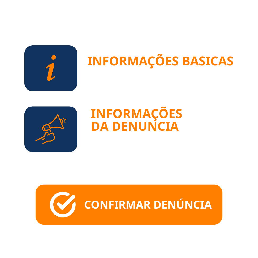 Passos da denúncia